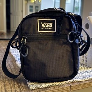Black Vans Mini Cross Body Bag